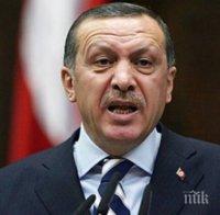 Ердоган: Турция никога няма да позволи установяването на кюрдска държава в Сирия