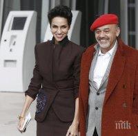 Кристиан Лоботин със седем нови обувки в телесни цветове