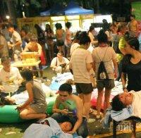460 хоспитализирани след пожар в аквапарк в Тайван