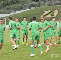 Лудогорец проведе първа тренировка в Австрия
