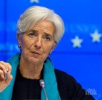Кристин Лагард: МВФ ще продължи да работи за гръцката икономика
