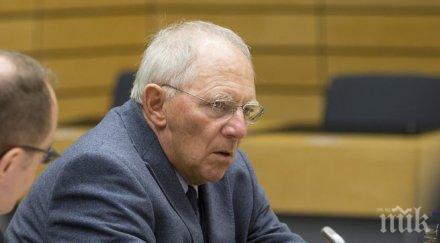 шойбле бори опасността зараза еврозоната гърция