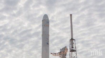 американска ракета взриви път космоса