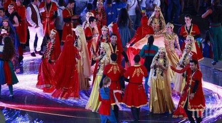 пищна церемония закри игрите баку