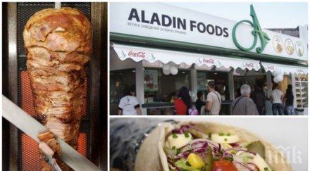 скандално наглеци вижте паркират служебните автомобили веригата дюнери аладин снимка