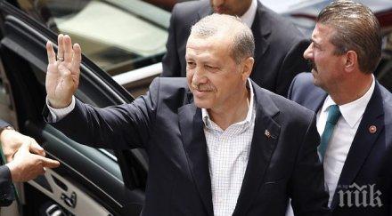 ердоган зарече турция никога позволи кюрдска държава