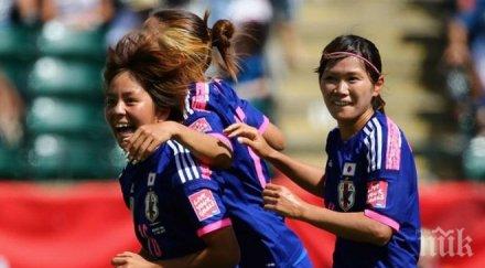 япония канада класираха полуфиналите футбол жени