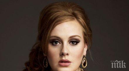 уплаши папараците вижте адел снимка