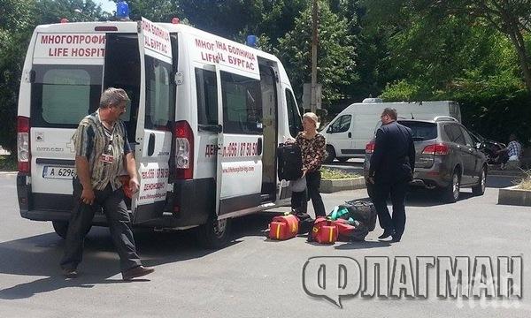 Паднал от 4-ия етаж на хотел в Слънчев бряг англичанин се прибира у дома с полет за 30 000 евро (снимки)