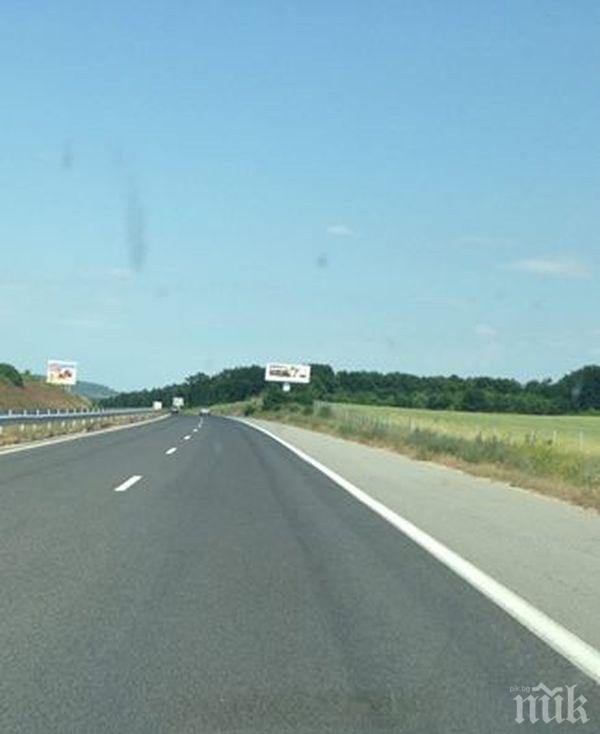 АПИ: Завърши превантивният ремонт между 5-ти и 10-ти километър на АМ „Тракия”