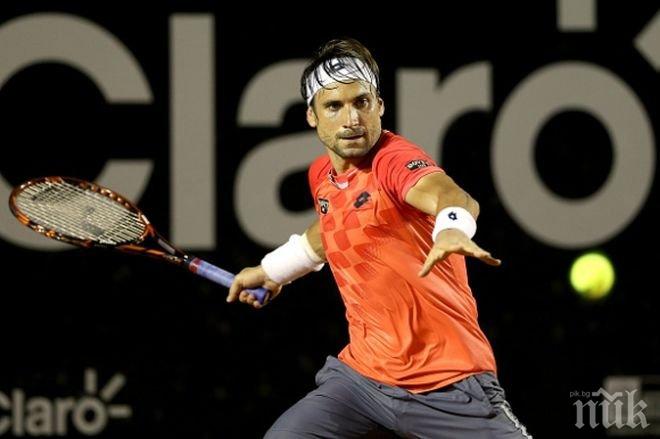 Травма вади Давид Ферер от Уимбълдън