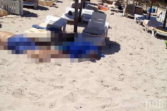 Над 30 души са загинали при атаката в Тунис, жертвите са предимно британски и германски туристи
