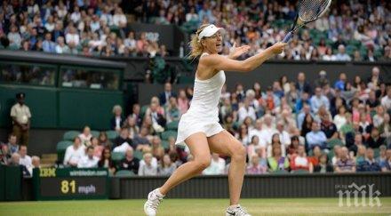 шарапова достигна втория кръг уимбълдън