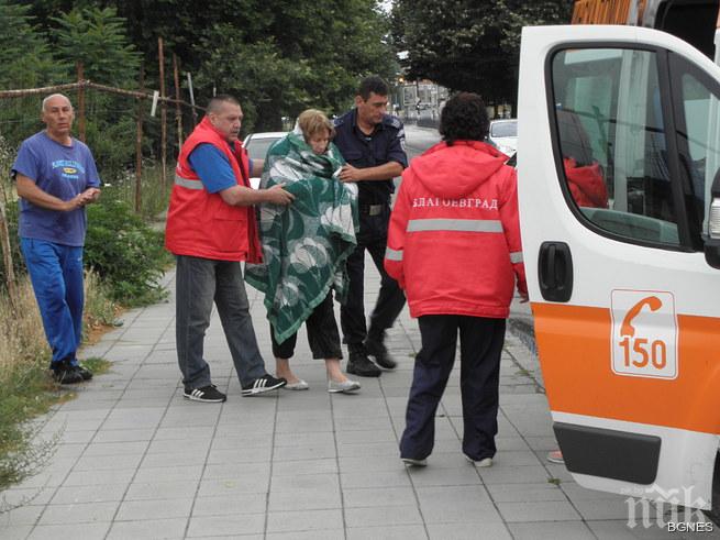 Спасиха жена, паднала във водите на река Бистрица 