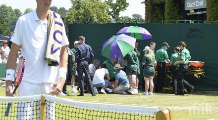 температурите уимбълдън продължават покачват