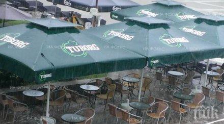 порой гръмотевици излива благоевград улиците станаха реки