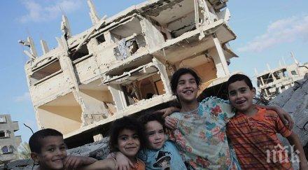 децата палестина пак усмихват