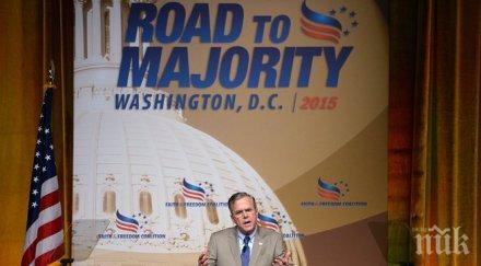 кандидат президентът буш разкри доходите години назад