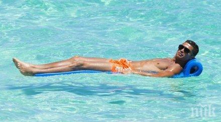 кристиано младши показа умения плажа снимки