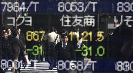 борсата токио тръгна нагоре въпреки гърция