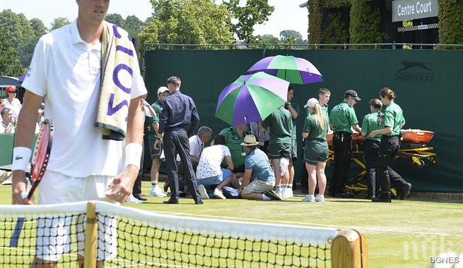 Температурите на Уимбълдън продължават да се покачват
