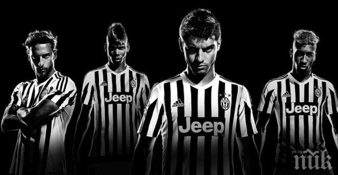 Ювентус представи новия си екип (снимки)
