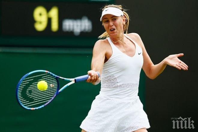 Шарапова даде само четири гейма на холандката Хогенкамп