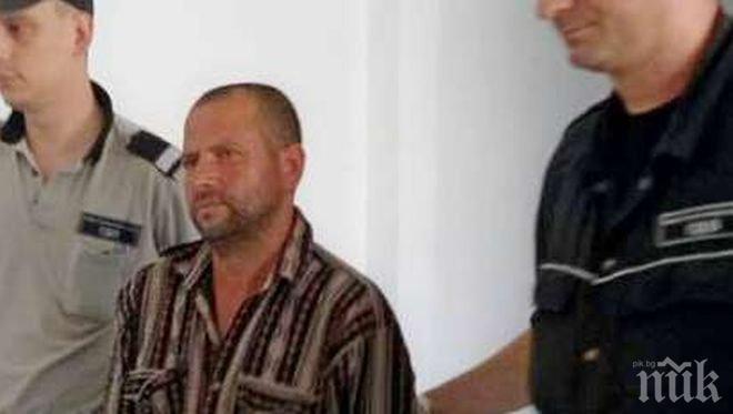 Убиецът Динко: Не искам в ареста, защото съм инвалид и гледам овце!