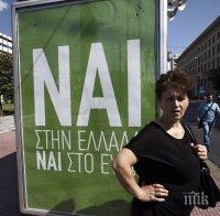Подкрепата за реформите с лека преднина дни преди вота в Гърция