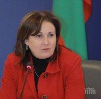 Бъчварова обяснява на депутатите административната реформа в МВР