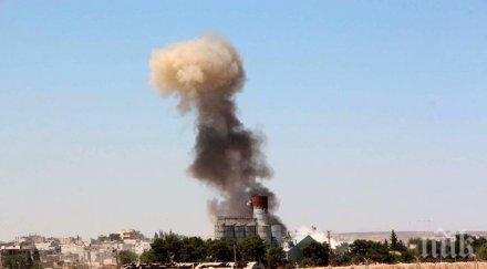 ислямска държава изстреля ракета израел