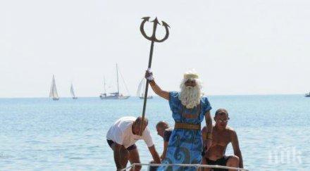 цар нептун откриват сезона бургаския сарафово