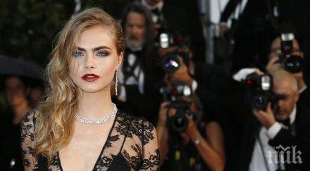 кара делевин напусна модната агенция