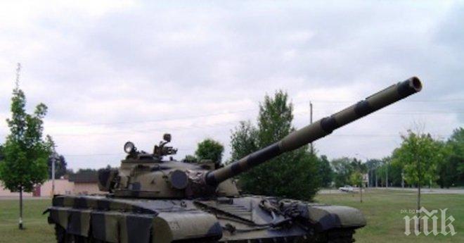 Конфискуваха танк от времето на Втората световна война в Германия