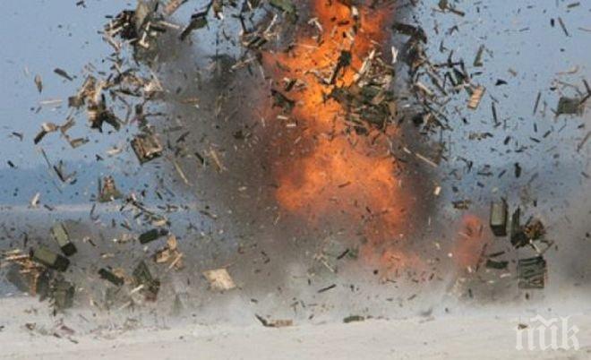 Жители на Мариупол съобщават за мощни взривове