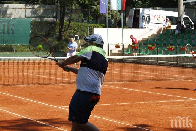 Вижте снимки от втория тур на тенис шоуто на годината ПИК мастърс
