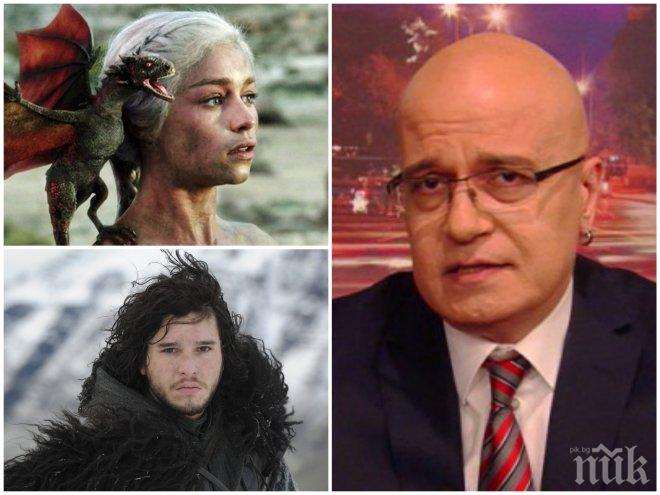 Шоуто на Слави окраде Игра на тронове - феновете на сериала бесни!