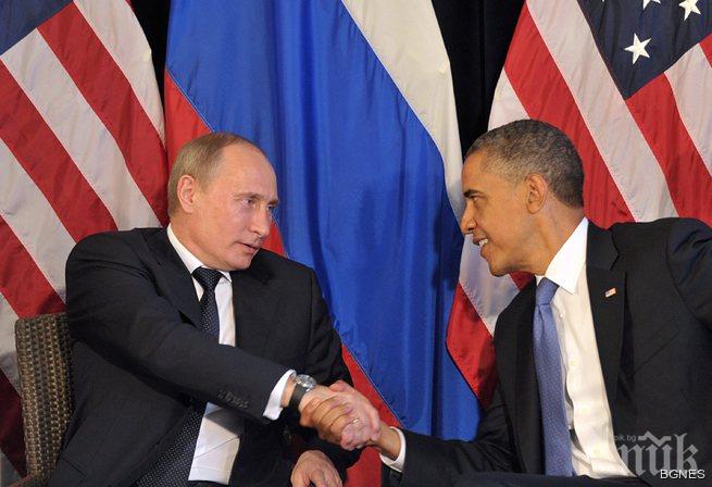 Путин към Обама: Русия и САЩ могат да намерят решения на най-сложните проблеми
