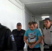 Георги Бабата, който наръга 17 пъти приятелката си Галина, отказа да говори пред съда