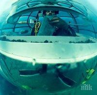 Италианска компания отглежда растения в подводни оранжерии