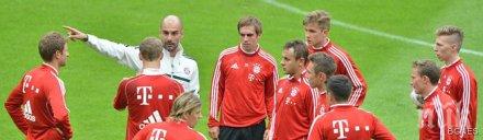 свада мюлер гуардиола тренировка