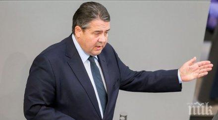 зигмар габриел гърция изоставяме