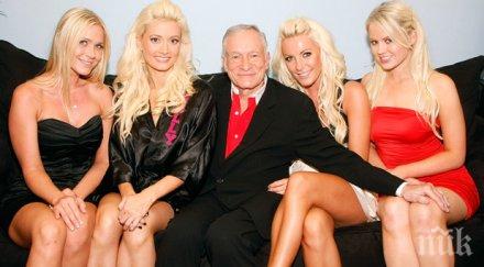 булката хефнър засенчи ева лонгория снимка