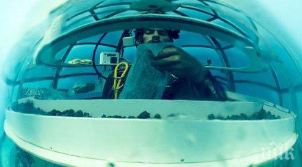 италианска компания отглежда растения подводни оранжерии