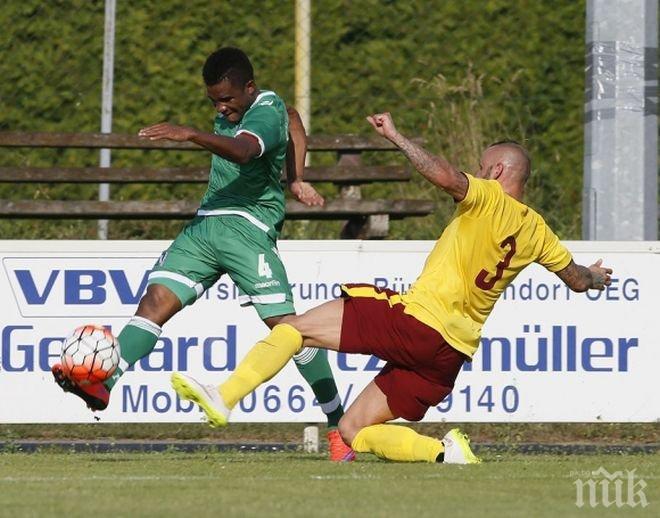 Невероятен егоизъм на Кишада и второ поредно поражение за Лудогорец в Австрия