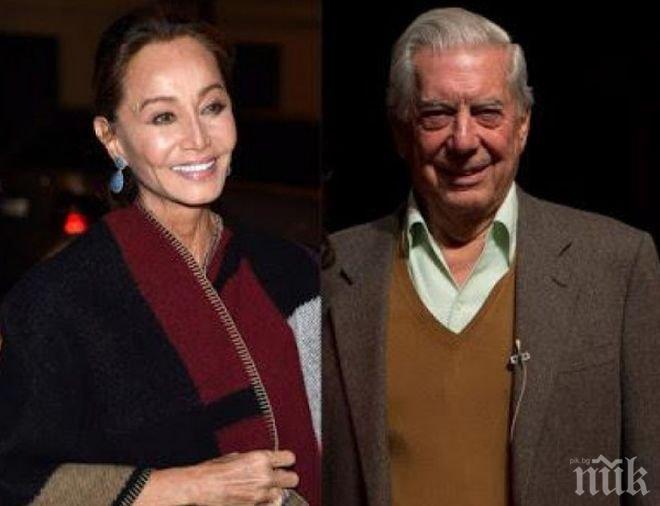 Нобеловият лауреат Марио Варгас Льоса се жени за майката на Енрике Иглесиас