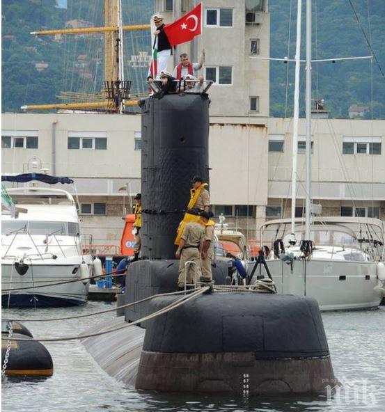 Турски капитан отрече да е имало инцидент с подводница на Пристанище Варна