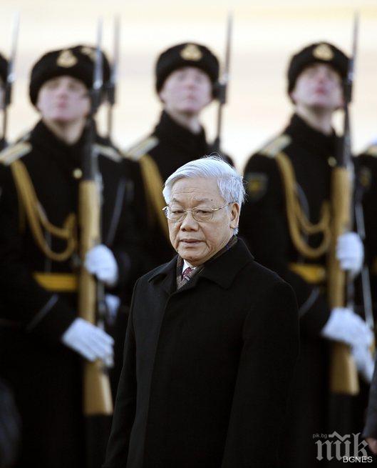 Обама чака генералния секретар на виетнамската компартия