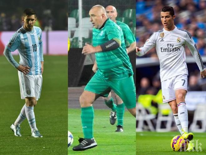 Куриоз! Бойко Борисов влезе в обща класация с Меси и Роналдо