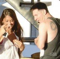 Съпругата на Меси приета в болница